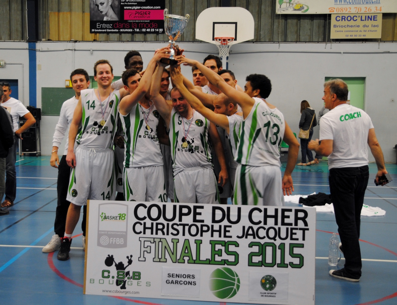SENIORS GARCONS - Victoire du CSBourges