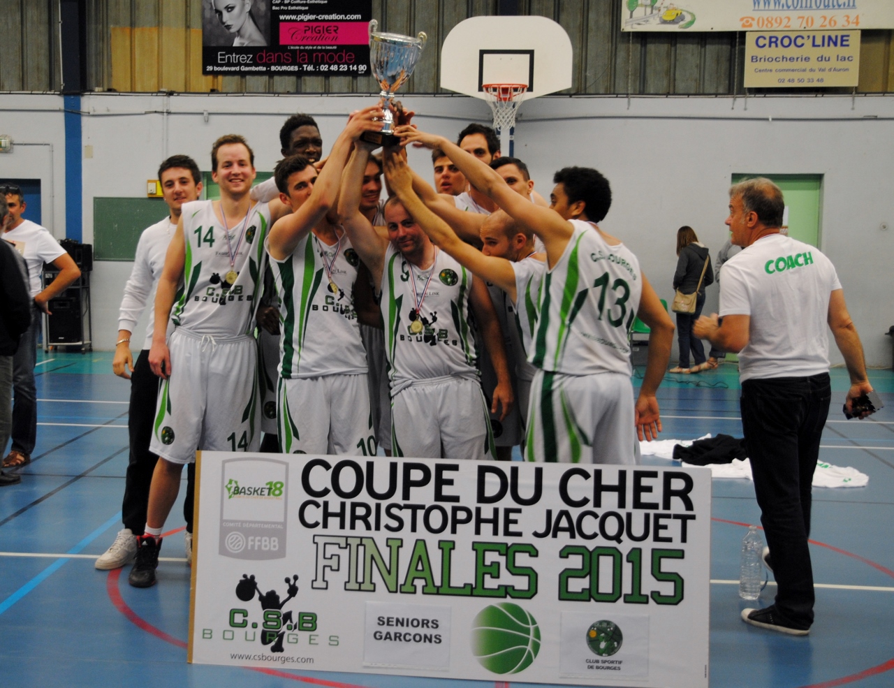 SENIORS GARCONS - Victoire du CSBourges