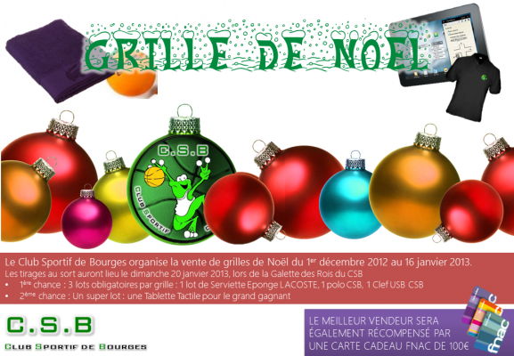 Grille de Noël 2012