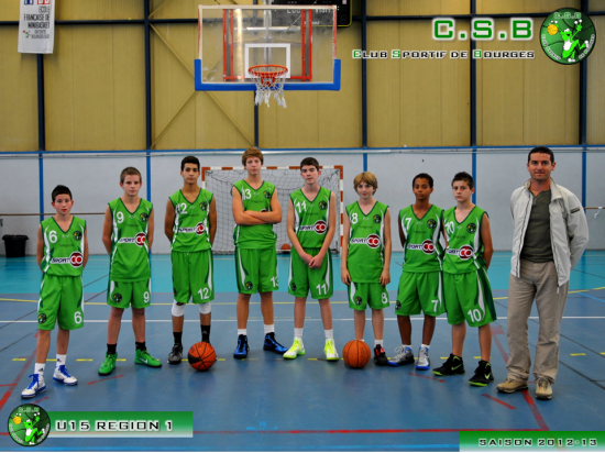 U15 MASCULINS REGION 1