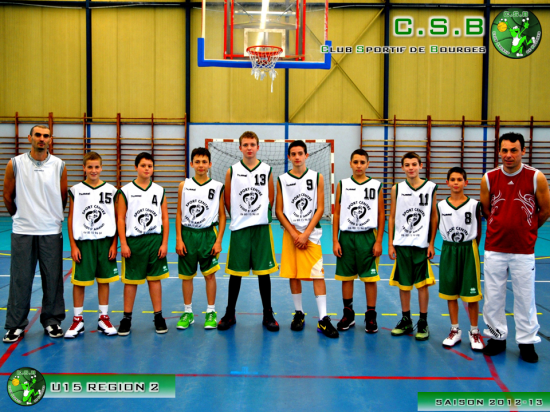 U15 MASCULINS REGION 2